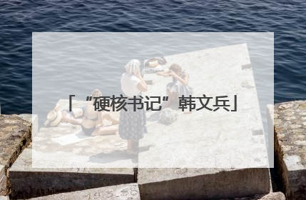 “硬核书记”韩文兵