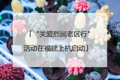 “关爱烈属老区行”活动在福建上杭启动