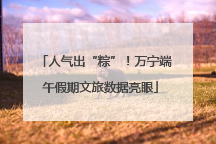 人气出“粽”！万宁端午假期文旅数据亮眼