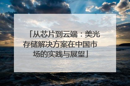 从芯片到云端：美光存储解决方案在中国市场的实践与展望