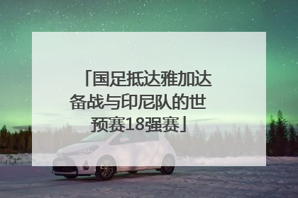 国足抵达雅加达备战与印尼队的世预赛18强赛