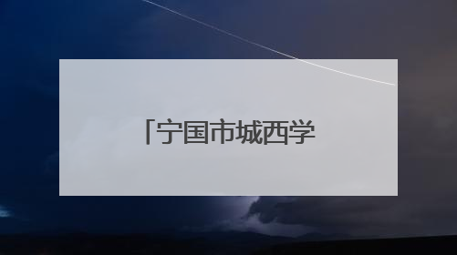 宁国市城西学校：戏曲进校园 文化润童心