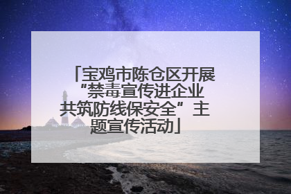 宝鸡市陈仓区开展“禁毒宣传进企业 共筑防线保安全”主题宣传活动