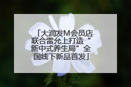 大润发M会员店联合雷允上打造“新中式养生局”全国线下新品首发