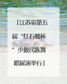 江苏省第五届“红石榴杯”少数民族舞蹈展演举行