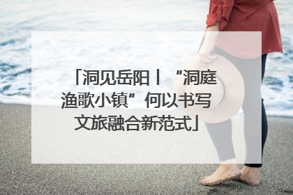 洞见岳阳丨“洞庭渔歌小镇”何以书写文旅融合新范式