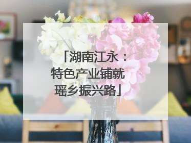 湖南江永：特色产业铺就瑶乡振兴路