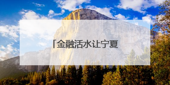 金融活水让宁夏新兴产业加速跑