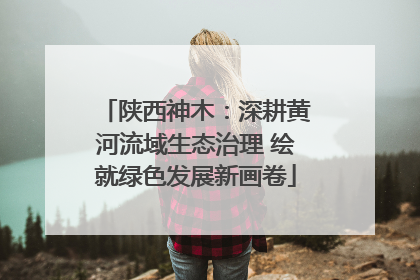 陕西神木：深耕黄河流域生态治理 绘就绿色发展新画卷