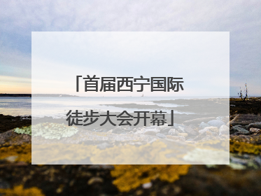 首届西宁国际徒步大会开幕