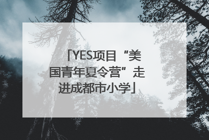YES项目“美国青年夏令营”走进成都市小学